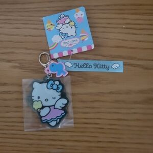 Hello Kitty Keychain NWT